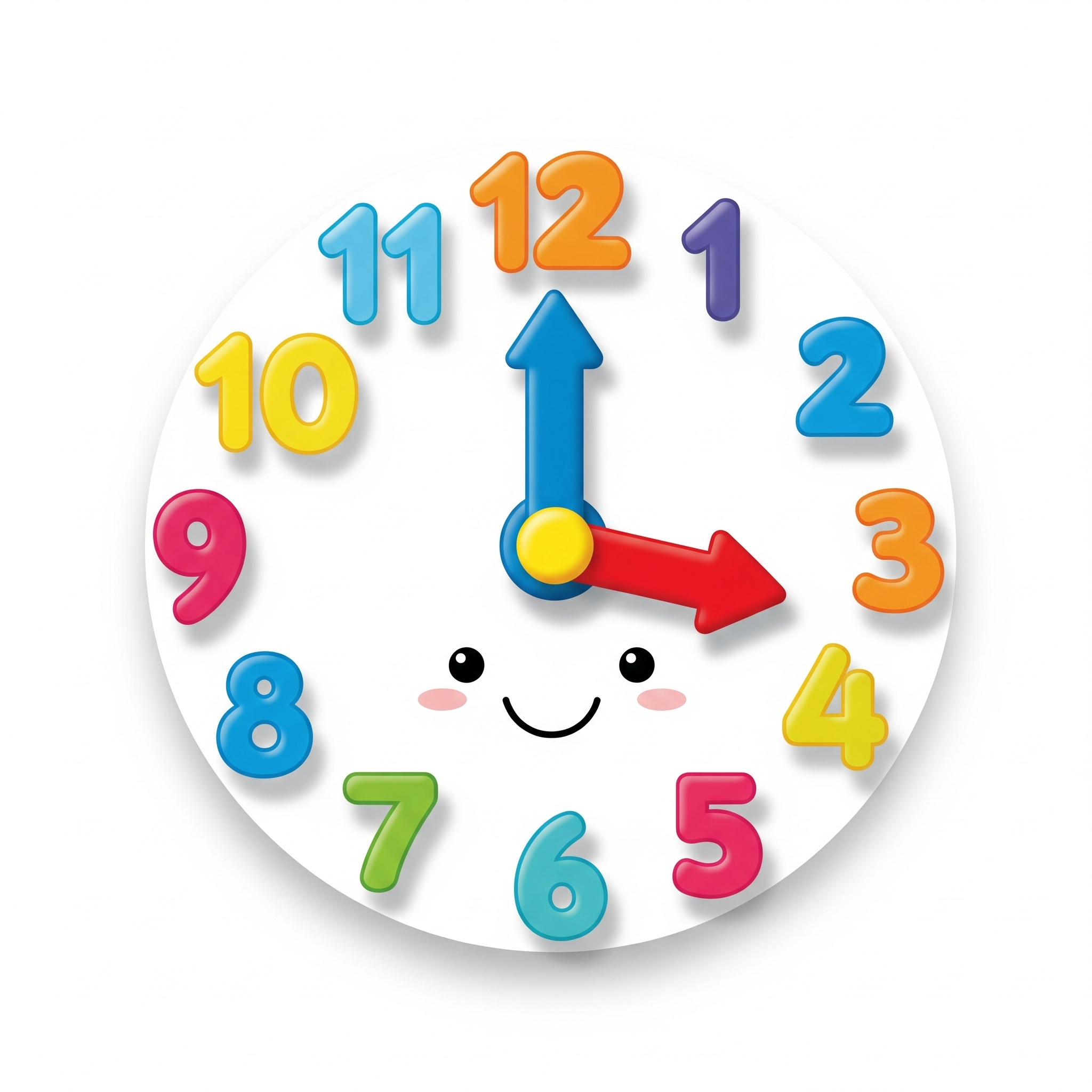 Teaching Clock Tool - Interactive Online Clock for Teaching Time
