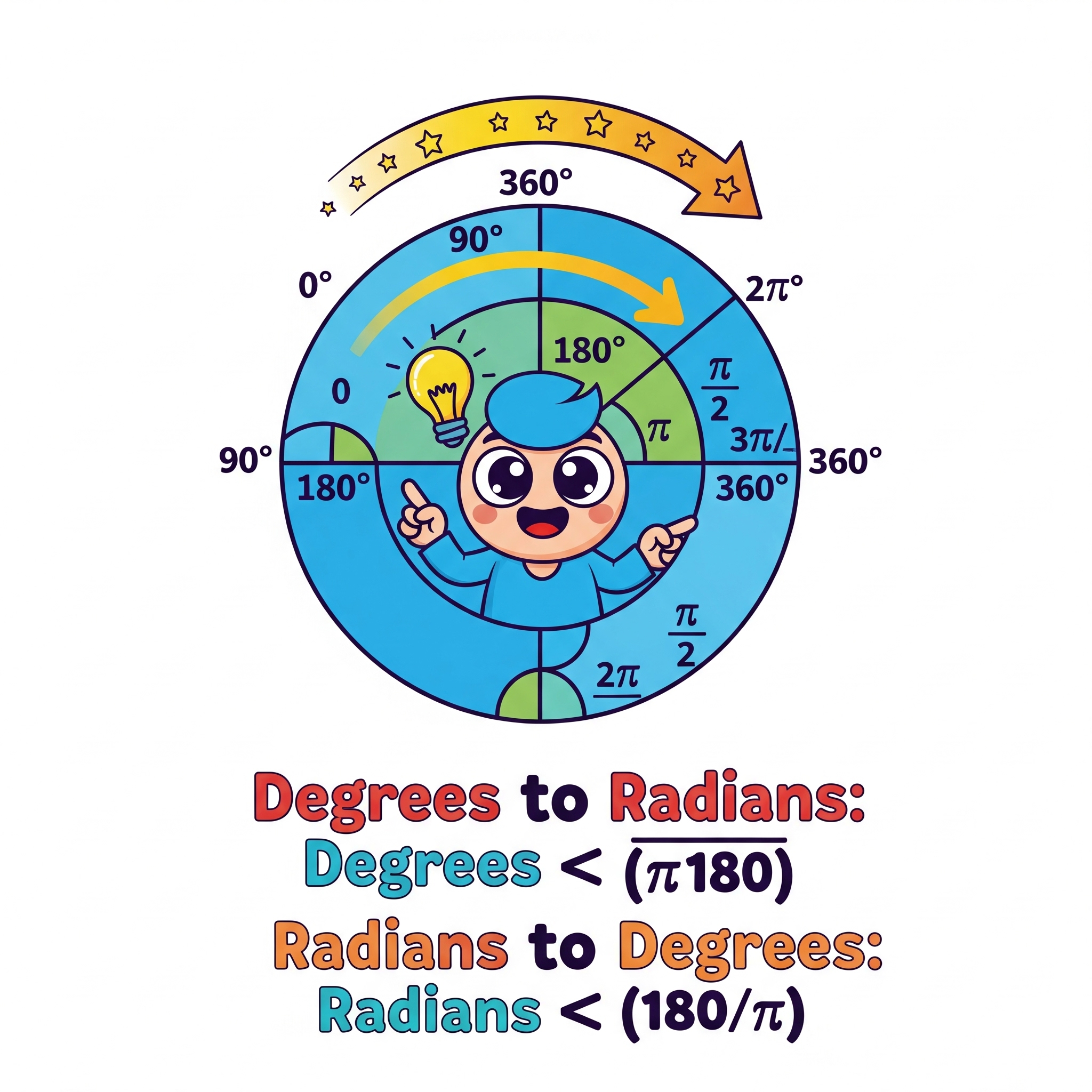 BEST Degrees to Radians Converter - TOP Online Calculator Tool