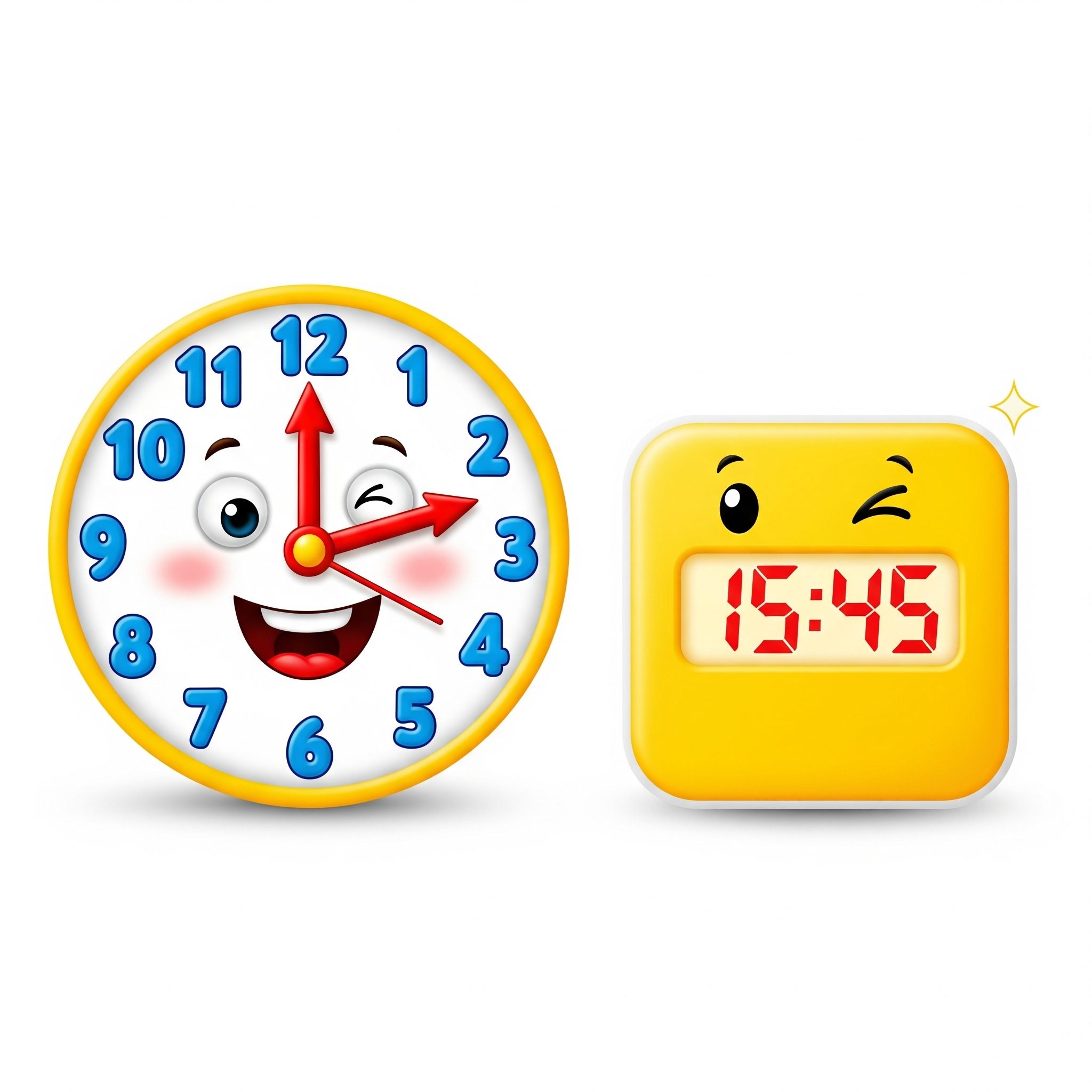 Digital Analog Clock Tool - Ultimate Online Digital Analog Clock Display