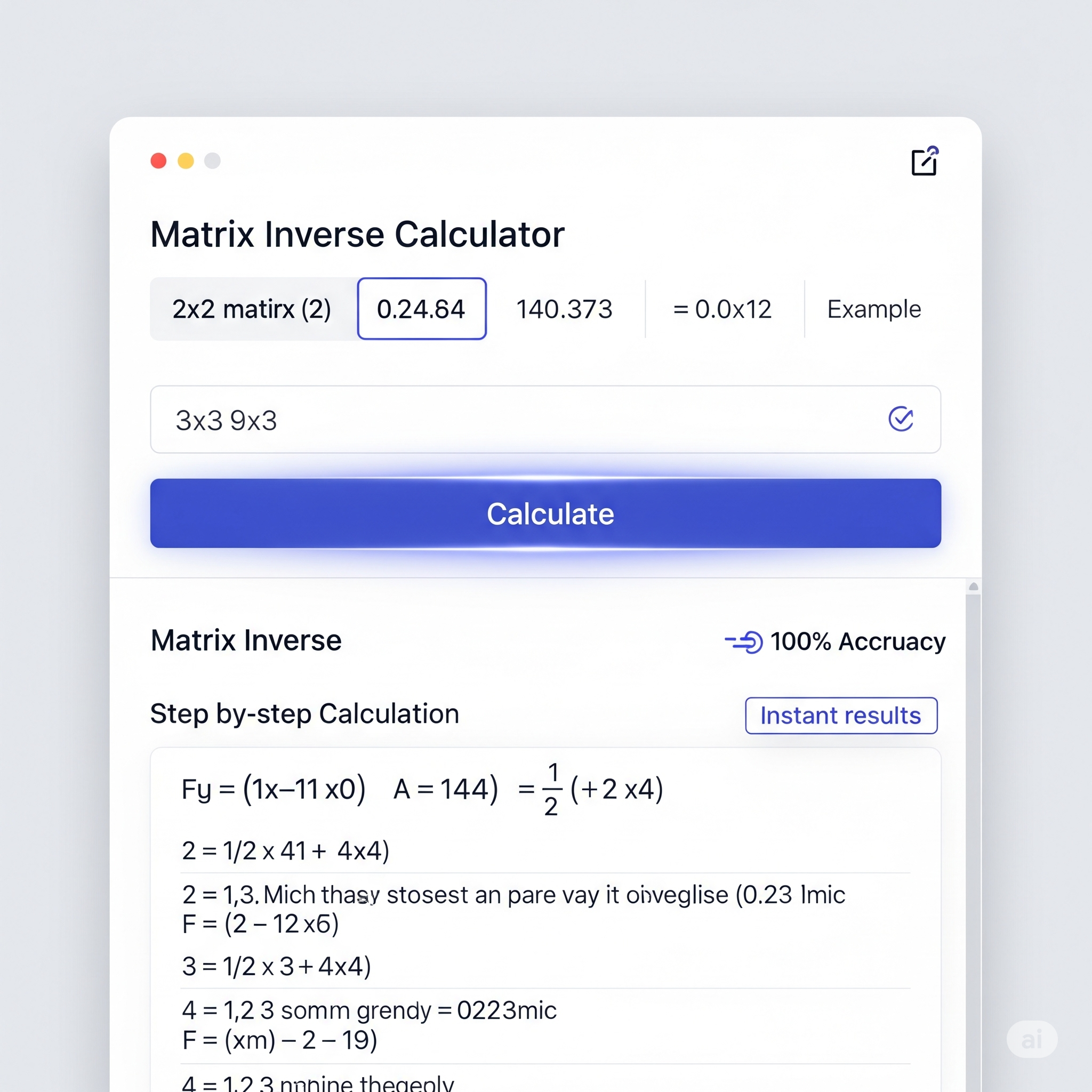 BEST Matrix Inverse Calculator - ULTIMATE Interactive Linear Algebra Learning Tool
